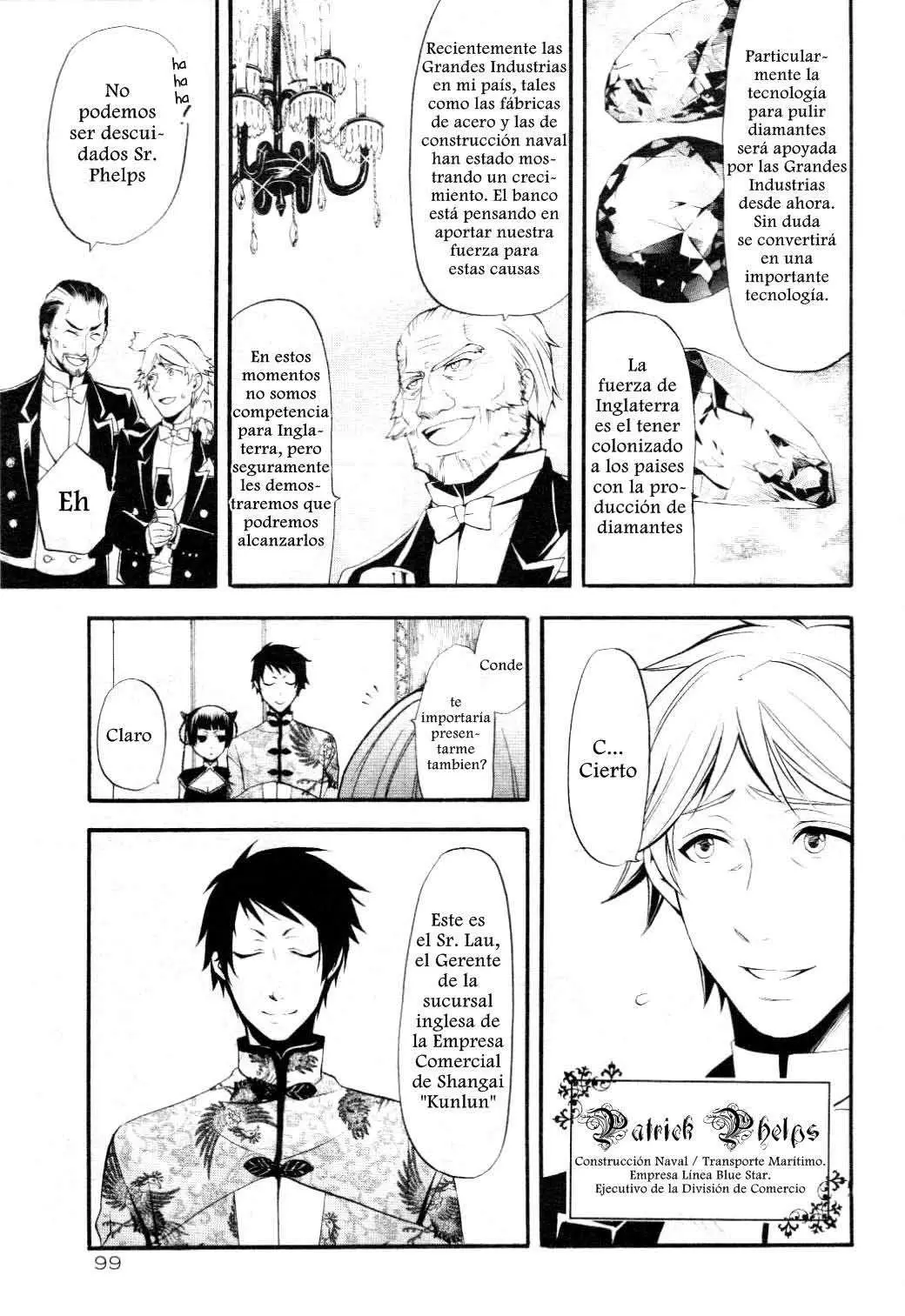 Black Butler capítulo 39, página 15