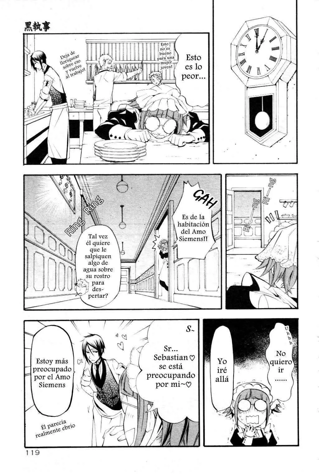 Black Butler capítulo 39, página 34