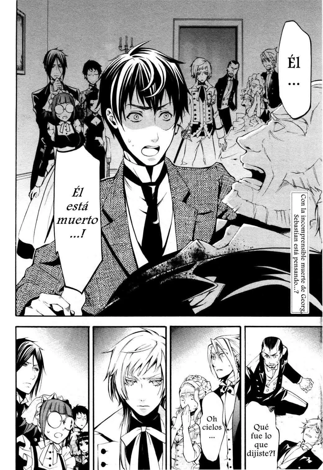 Black Butler capítulo 40, página 3