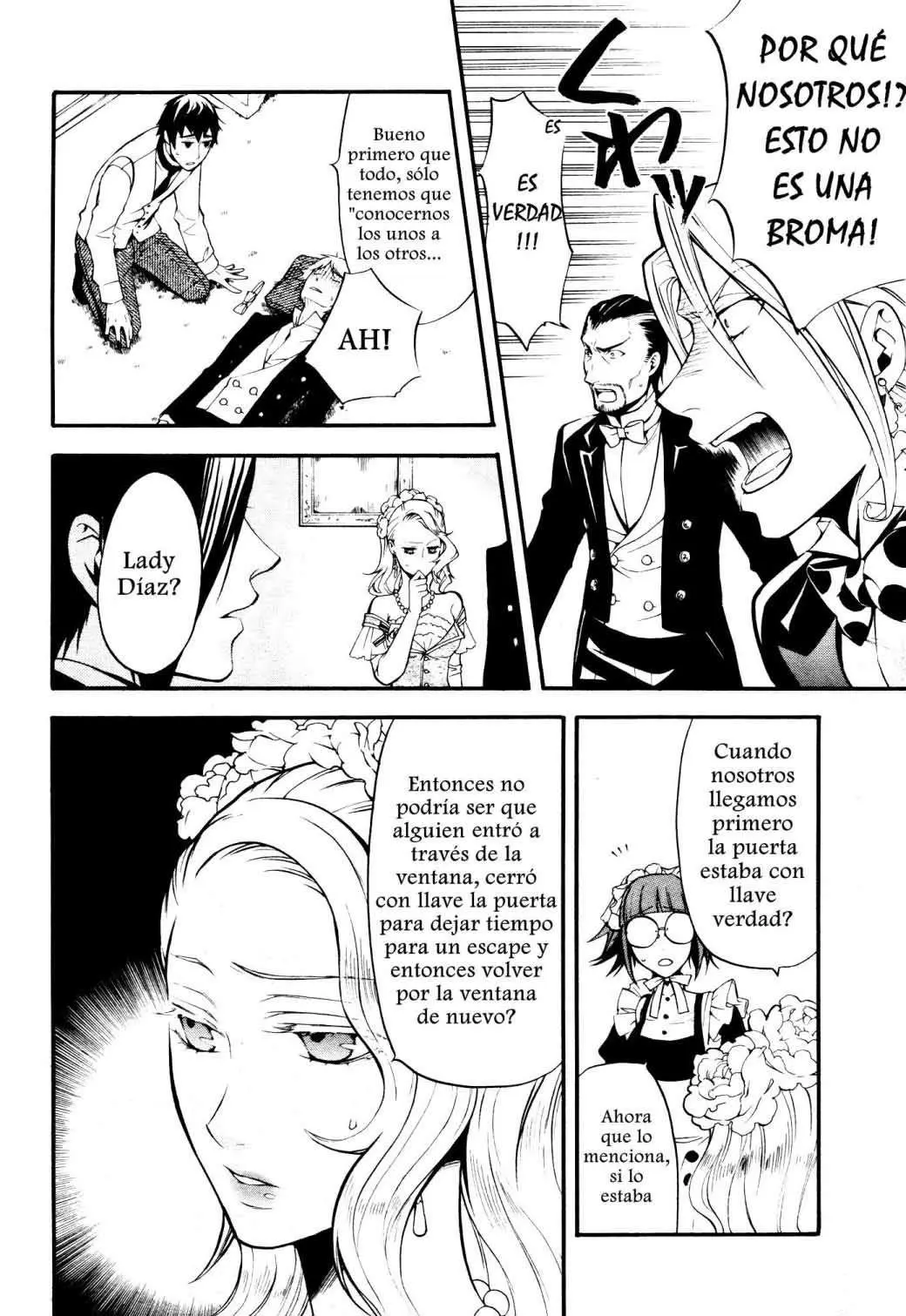 Black Butler capítulo 40, página 9