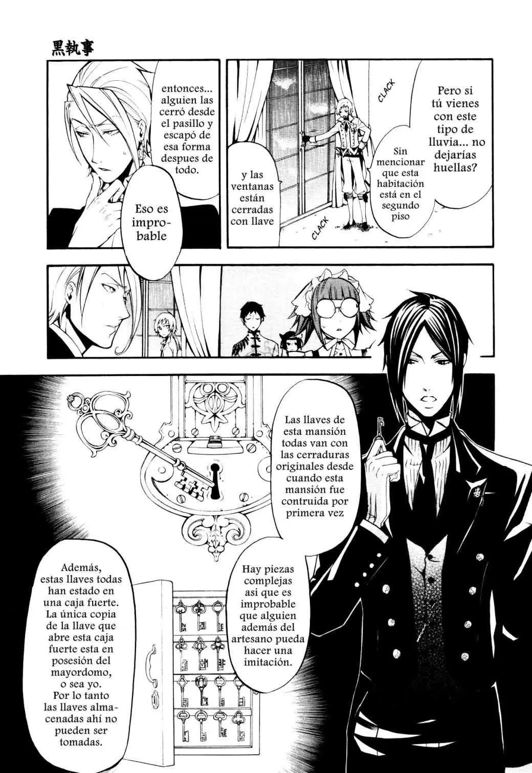 Black Butler capítulo 40, página 10