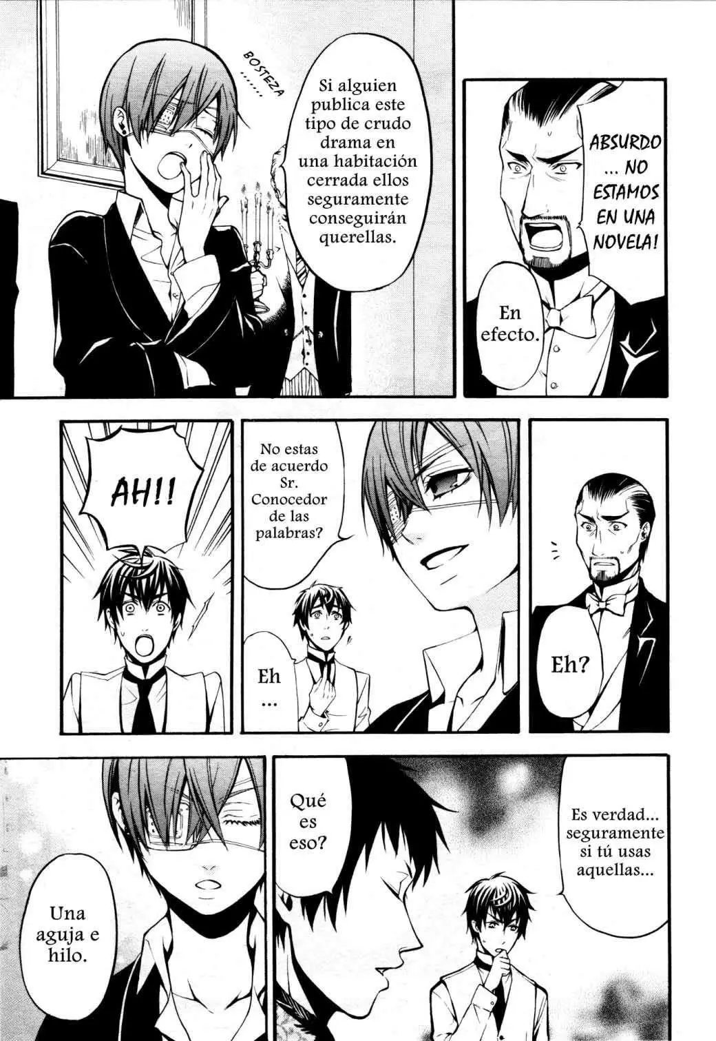 Black Butler capítulo 40, página 12