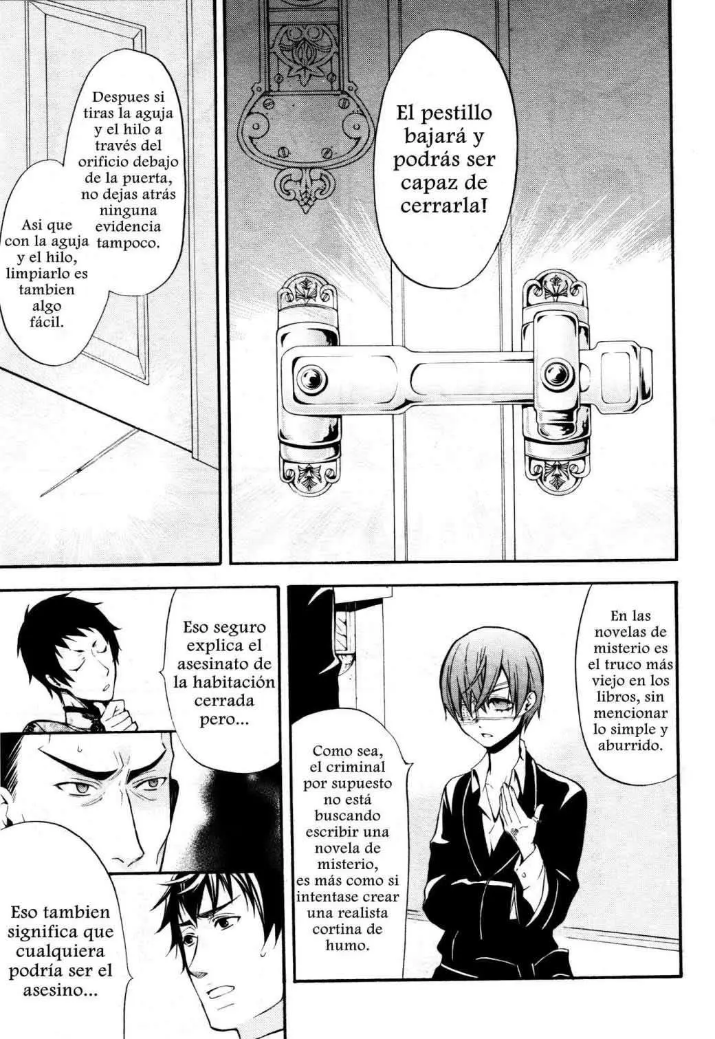 Black Butler capítulo 40, página 14