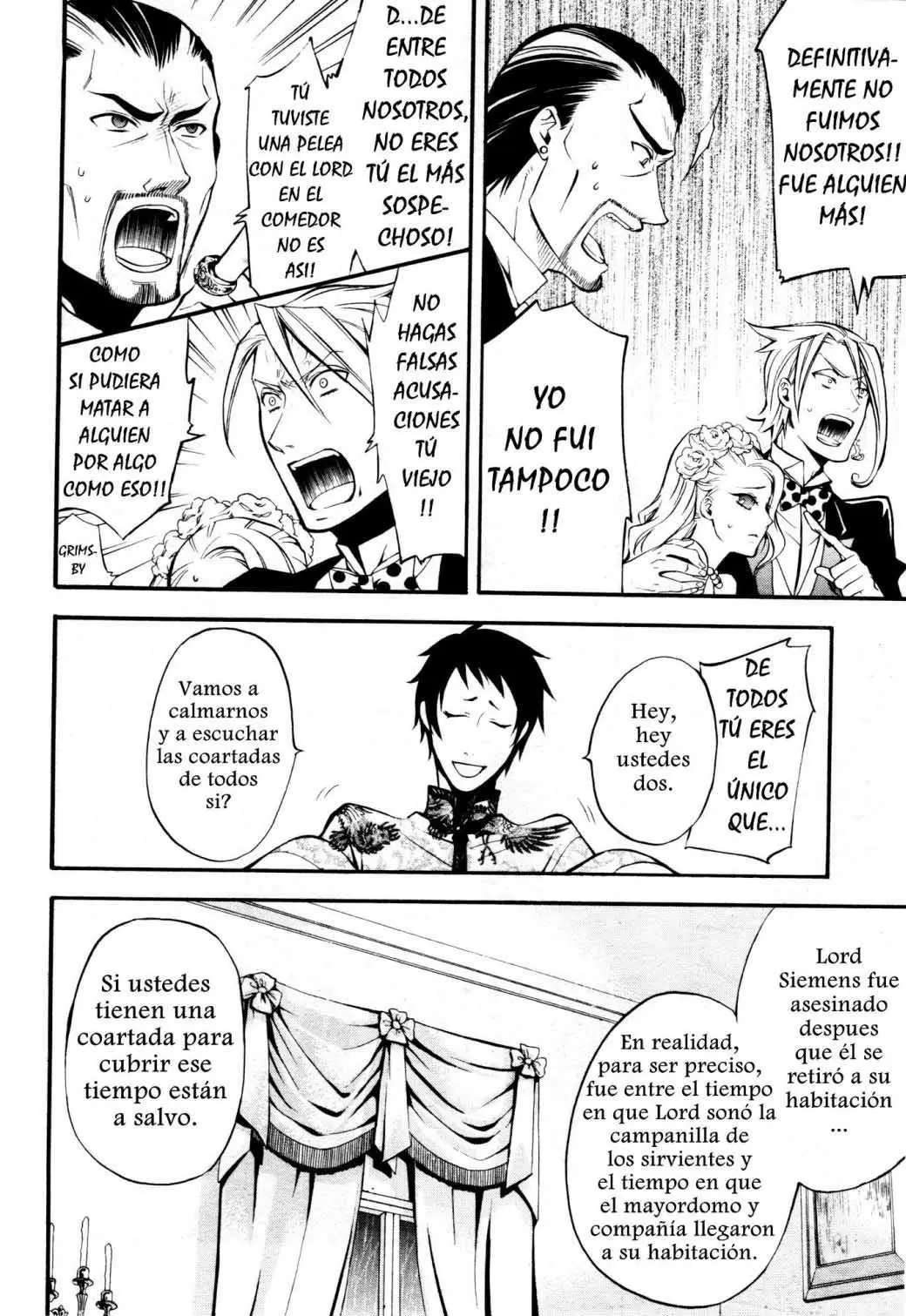 Black Butler capítulo 40, página 15