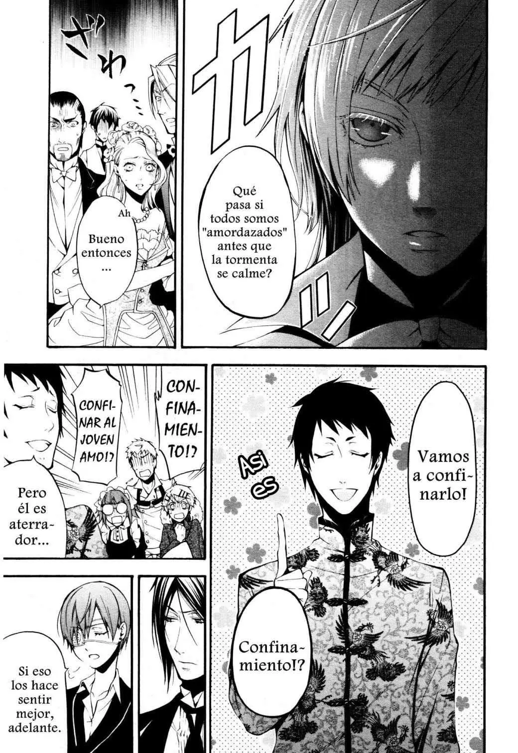 Black Butler capítulo 40, página 21
