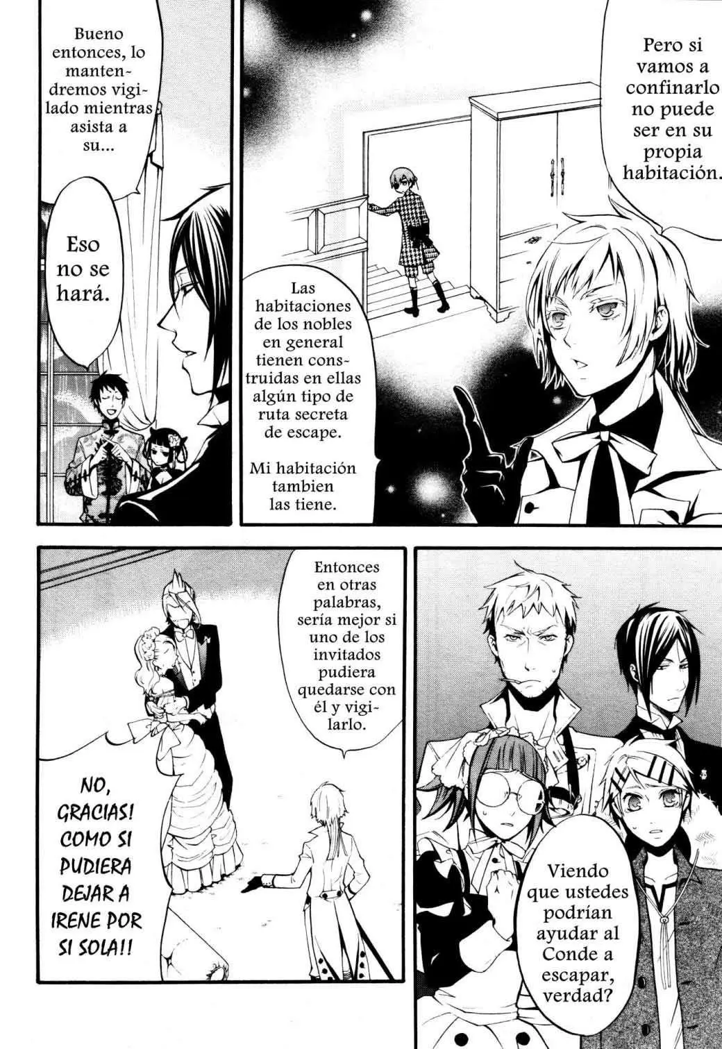 Black Butler capítulo 40, página 22