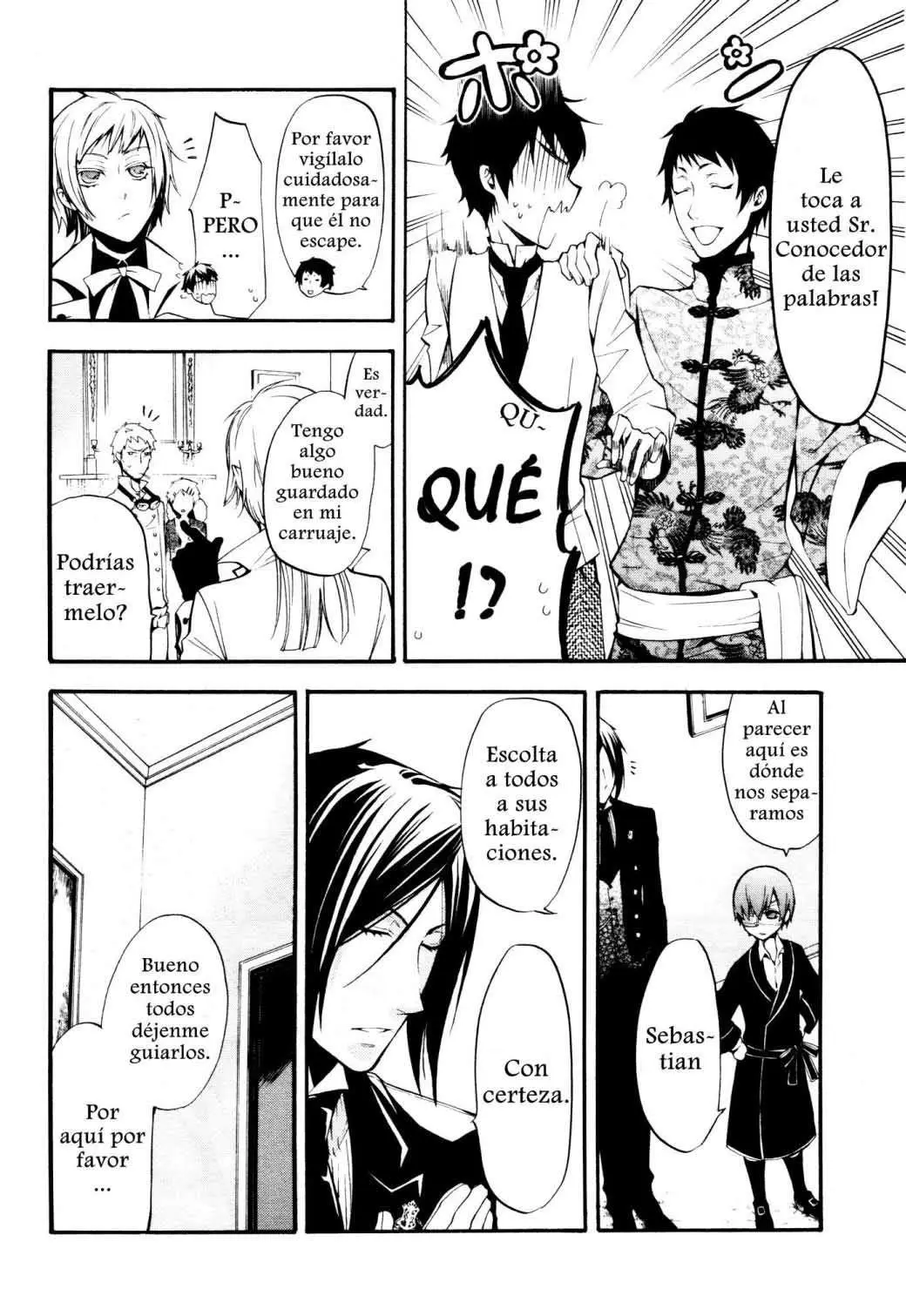 Black Butler capítulo 40, página 24