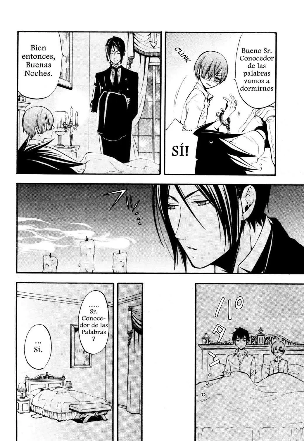 Black Butler capítulo 40, página 28