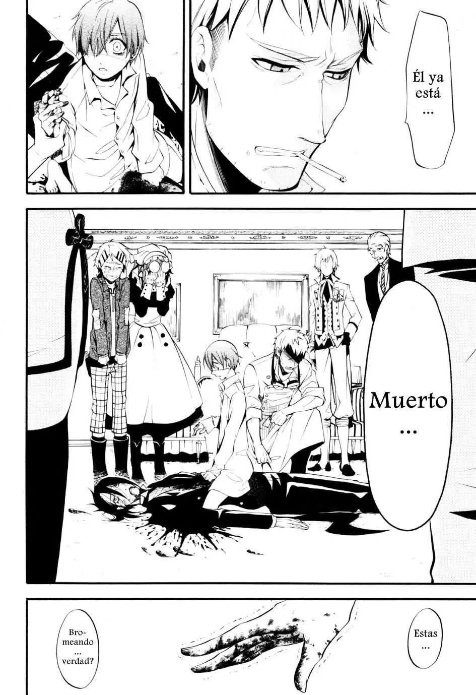 Black Butler capítulo 41, página 34