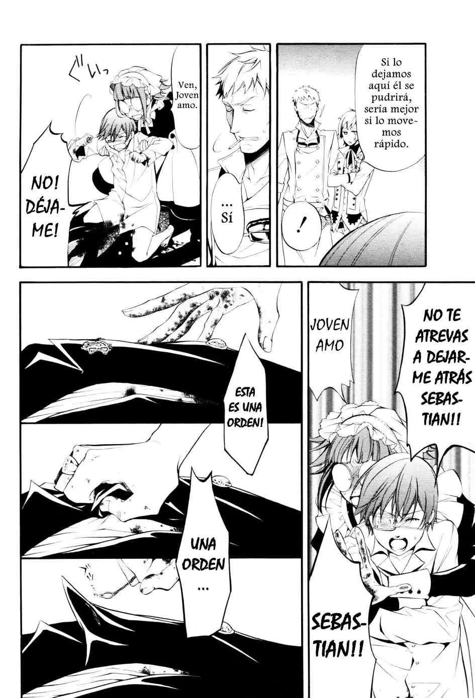 Black Butler capítulo 41, página 36