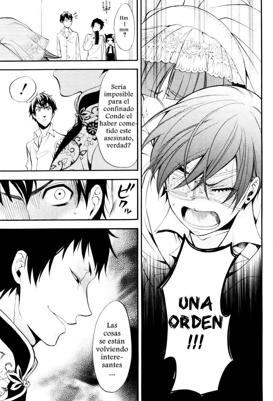 Black Butler capítulo 41, página 37