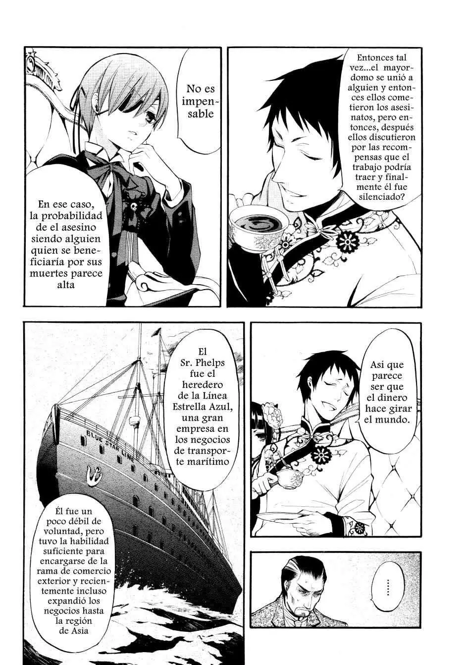 Black Butler capítulo 43, página 15