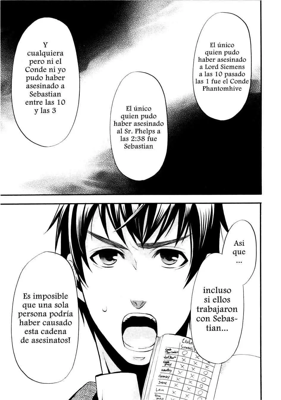 Black Butler capítulo 43, página 20
