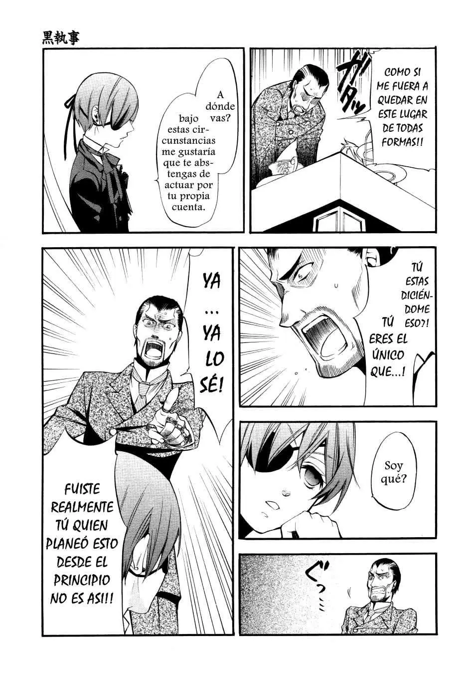Black Butler capítulo 43, página 22