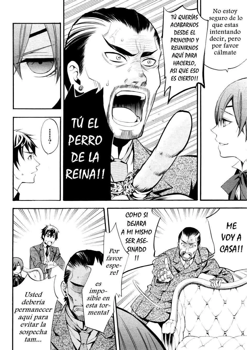Black Butler capítulo 43, página 23