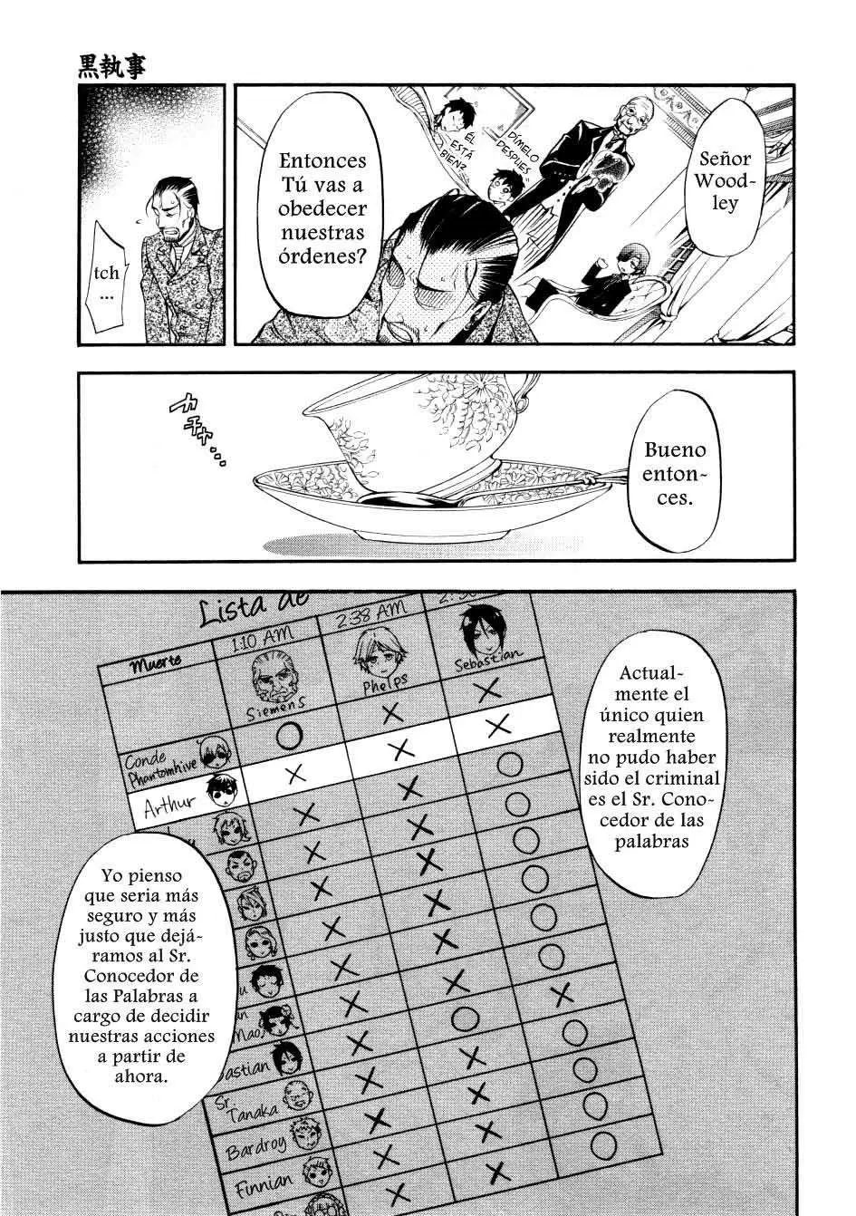 Black Butler capítulo 43, página 29