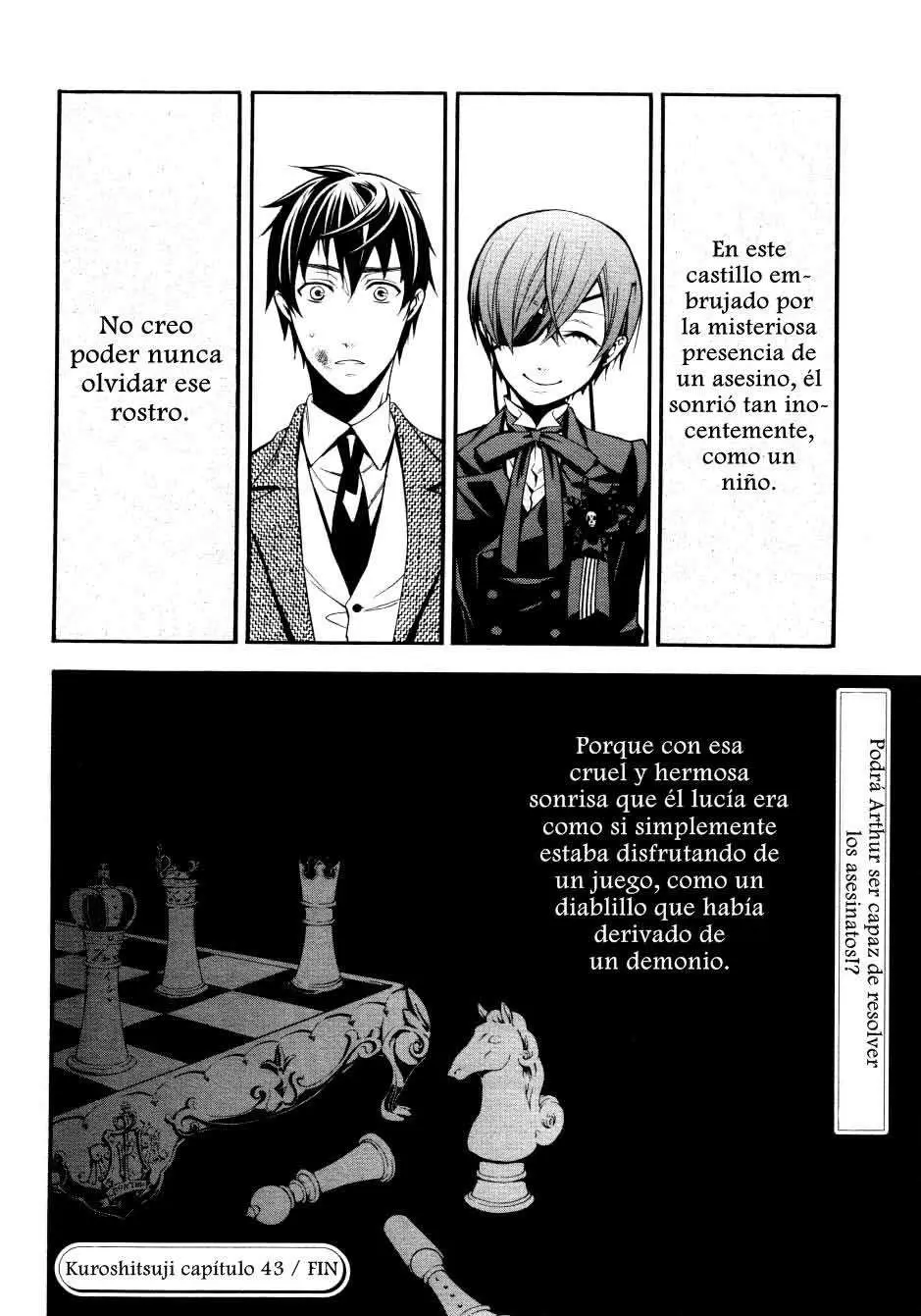Black Butler capítulo 43, página 32