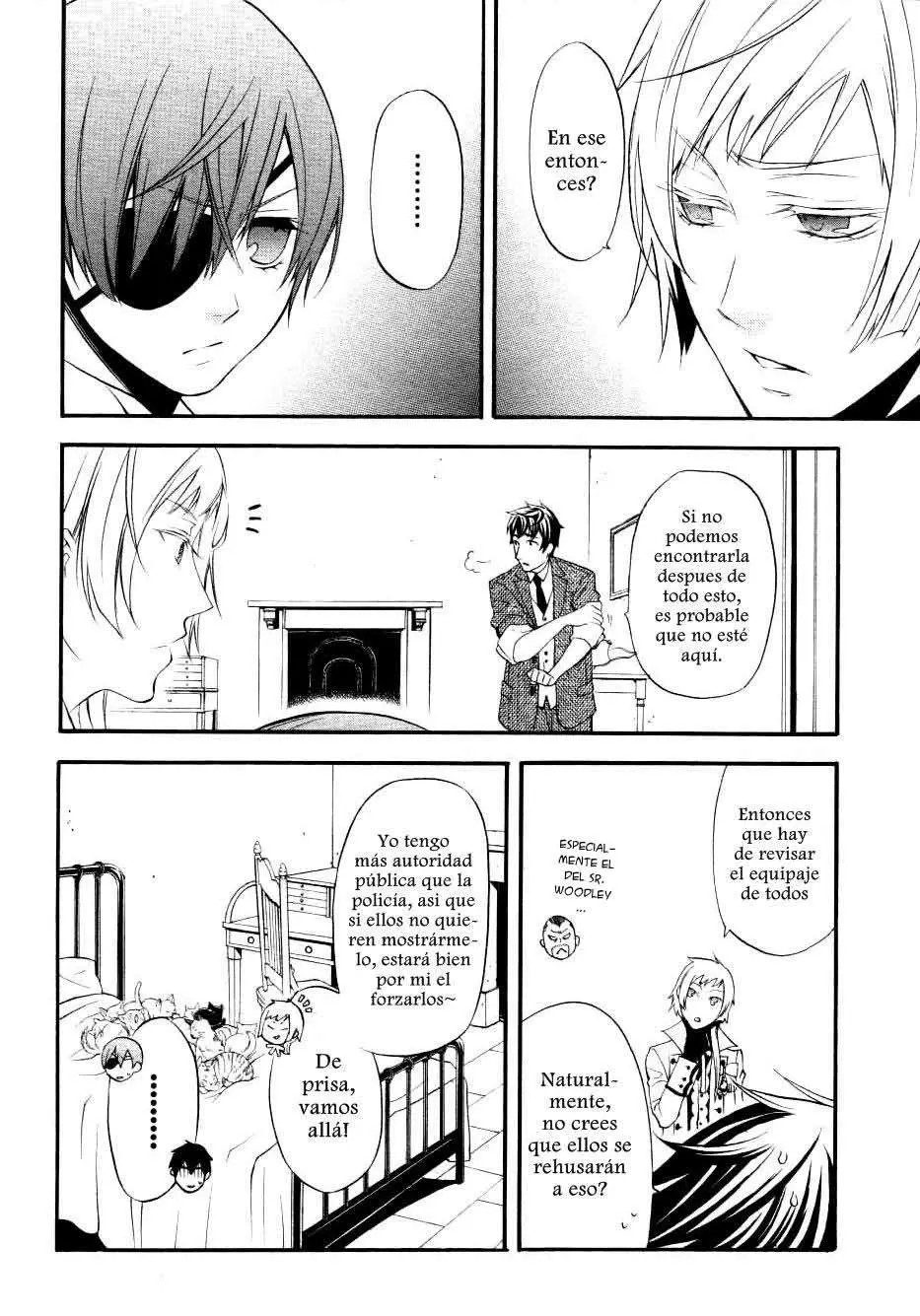 Black Butler capítulo 44, página 18