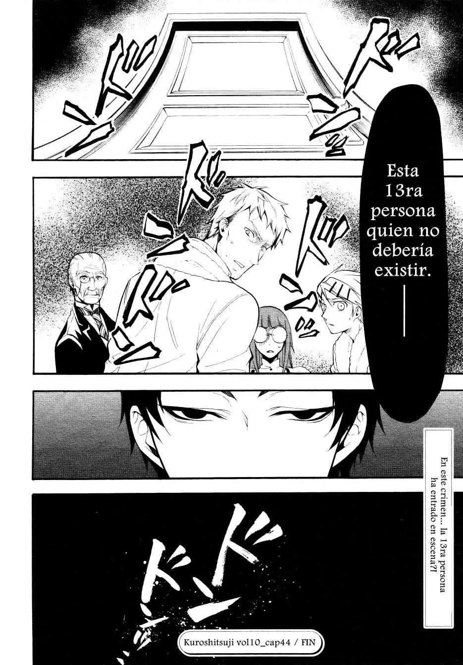 Black Butler capítulo 44, página 42