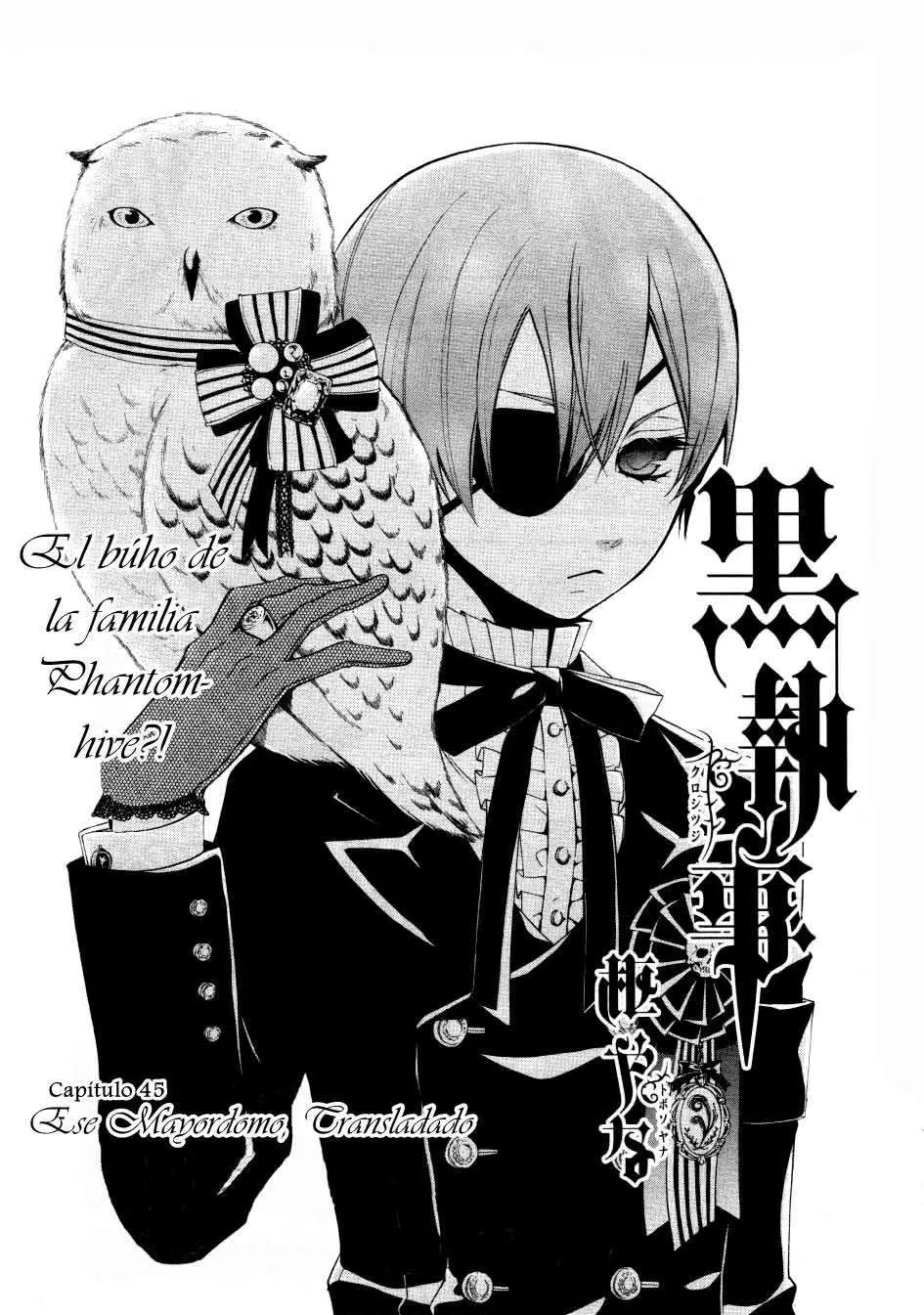 Black Butler capítulo 45, página 3