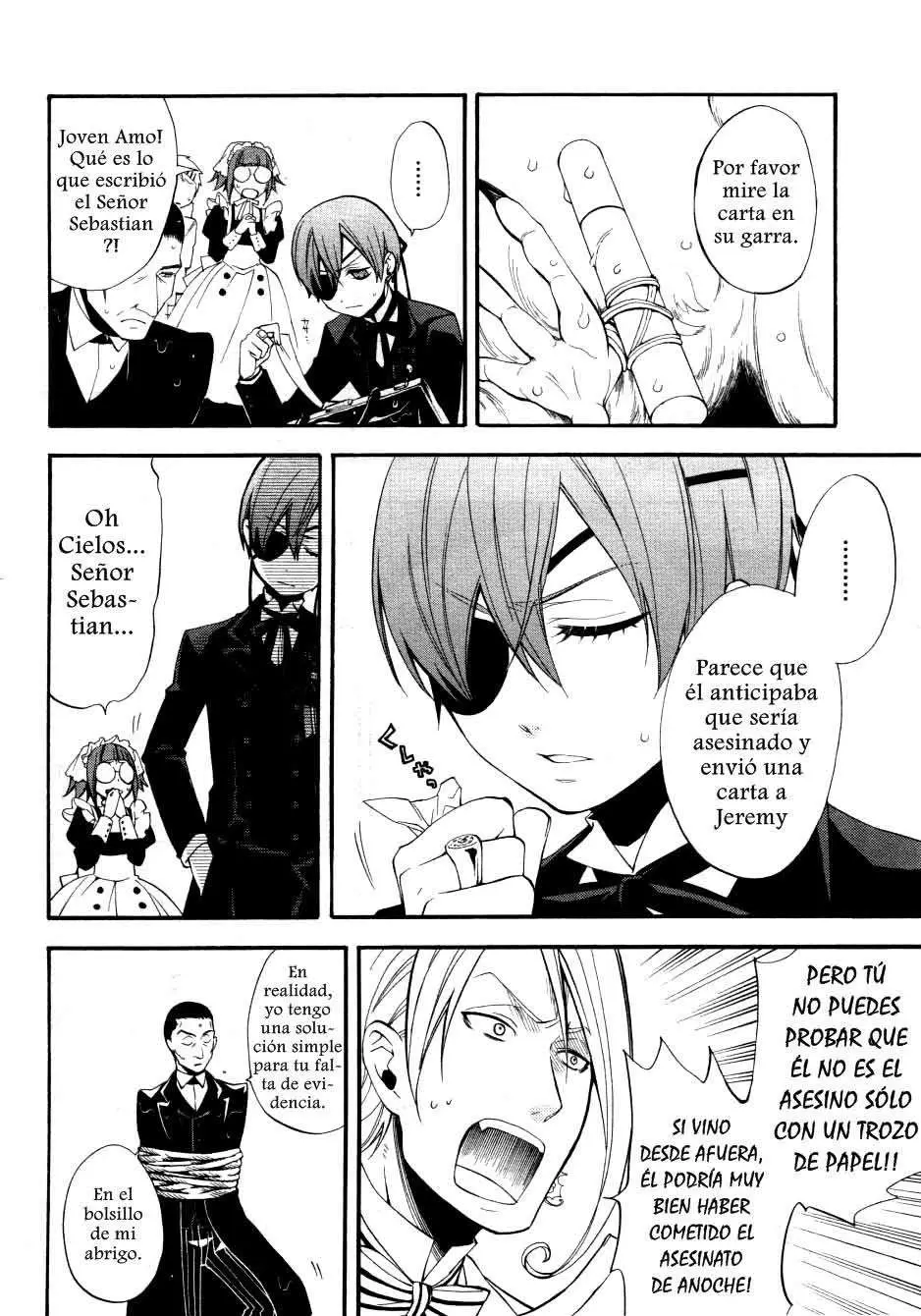 Black Butler capítulo 45, página 12