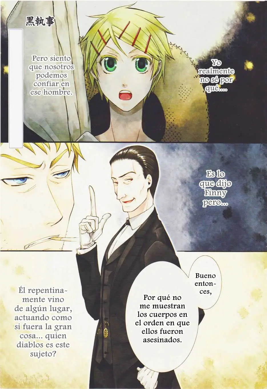 Black Butler capítulo 46, página 5