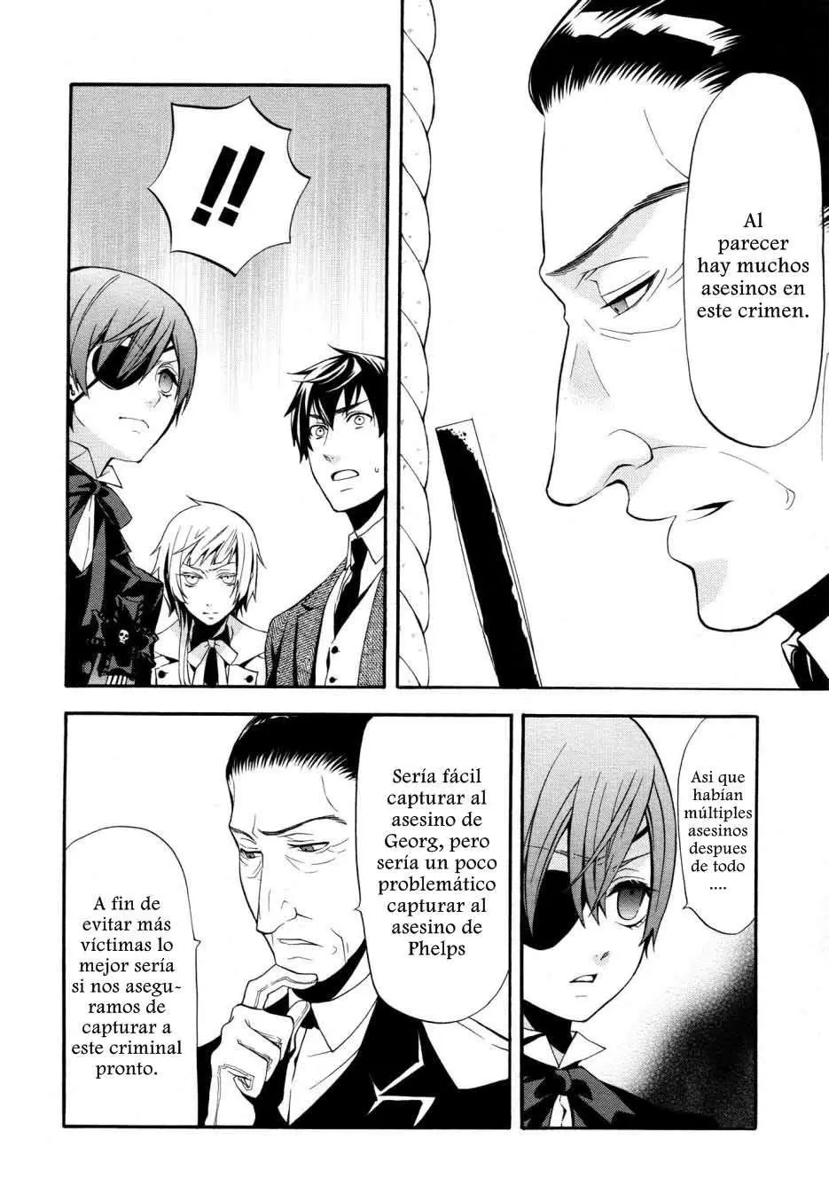 Black Butler capítulo 46, página 12