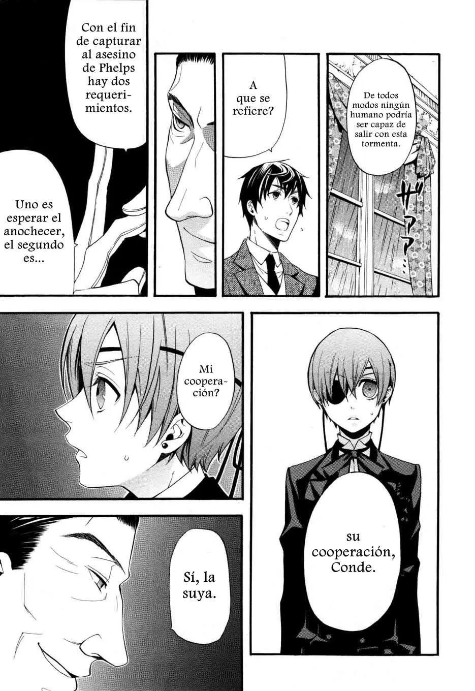 Black Butler capítulo 46, página 13