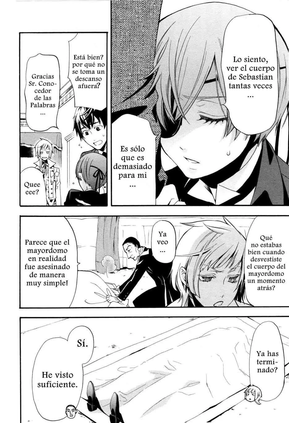 Black Butler capítulo 46, página 16