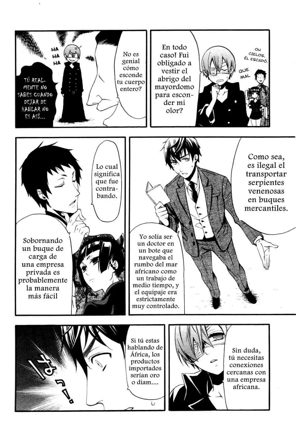 Black Butler capítulo 47, página 12