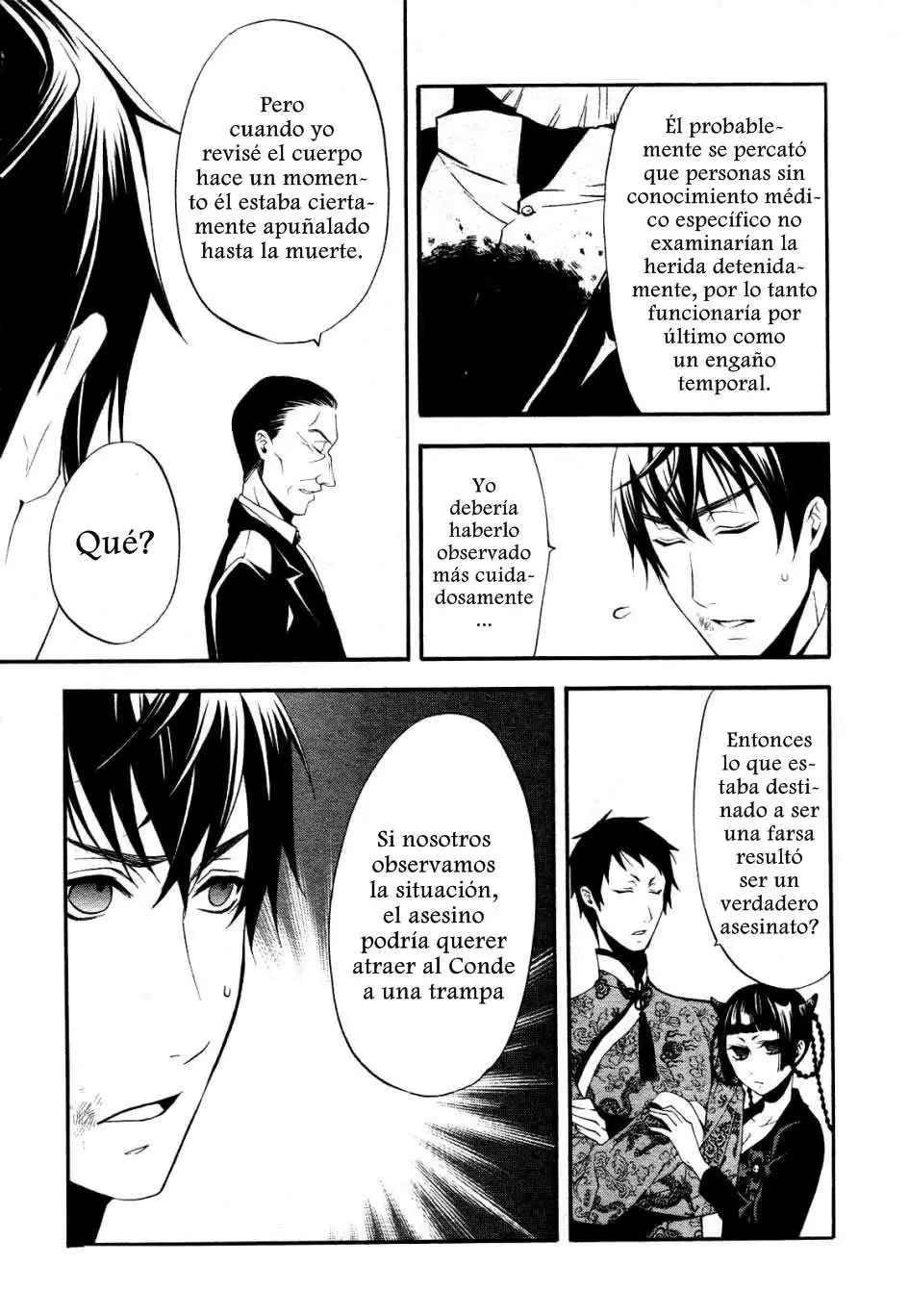 Black Butler capítulo 47, página 18