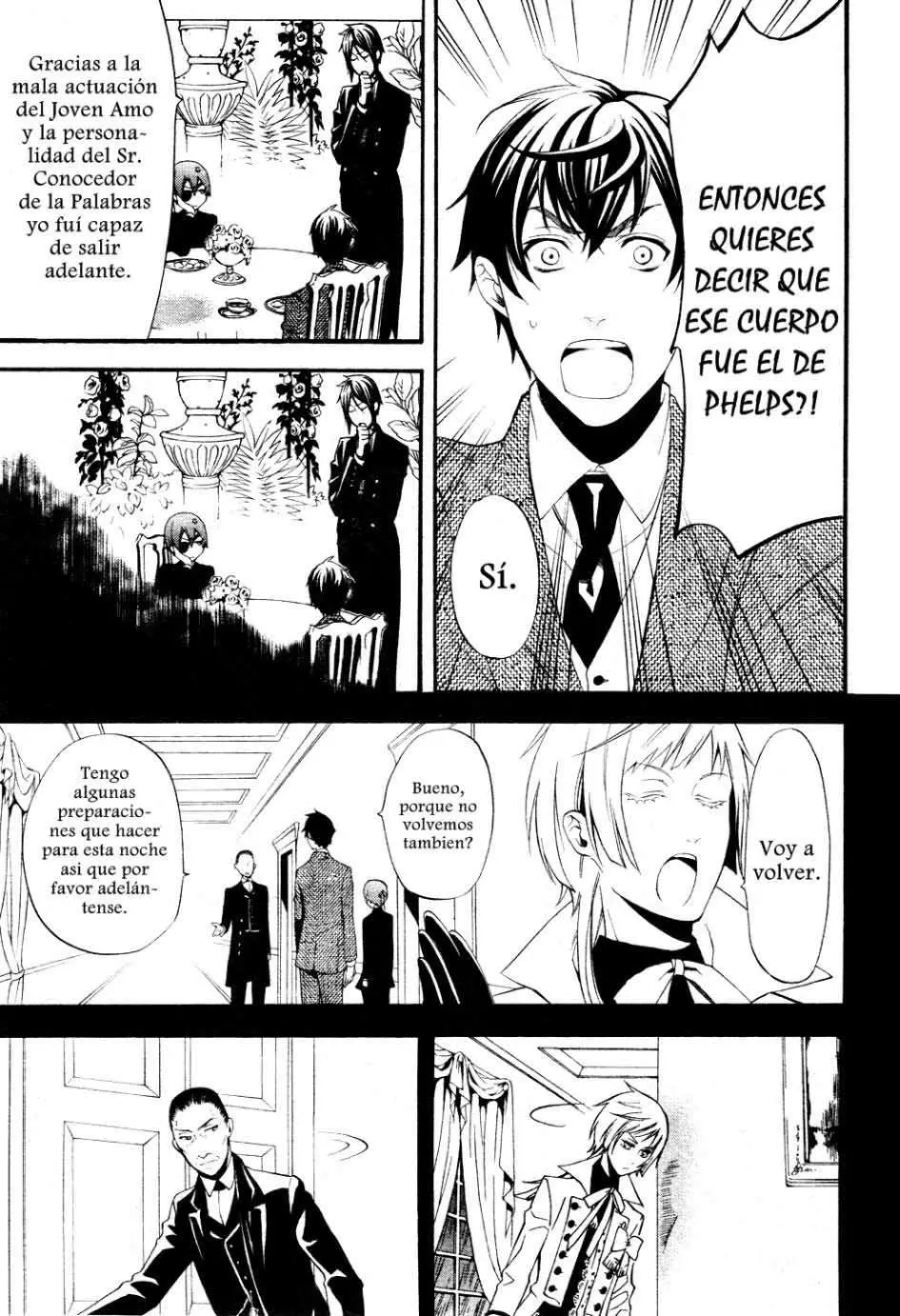 Black Butler capítulo 49, página 32