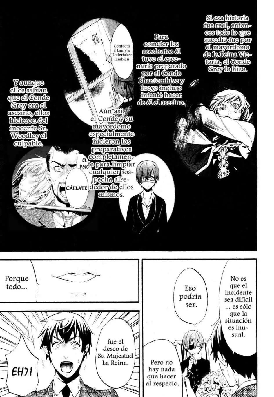 Black Butler capítulo 49, página 36