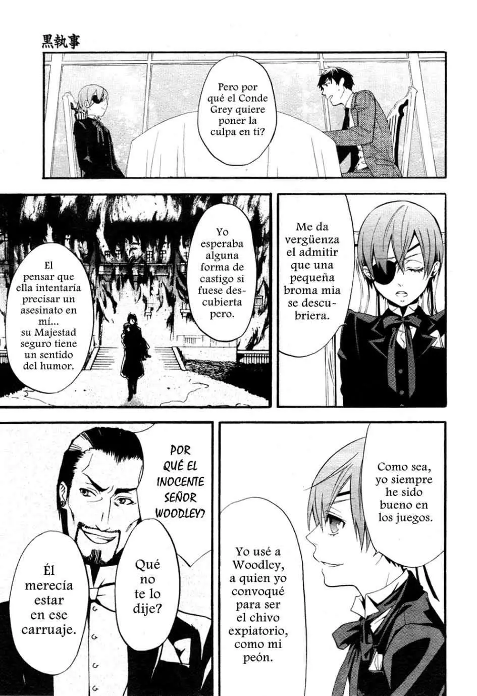 Black Butler capítulo 49, página 38