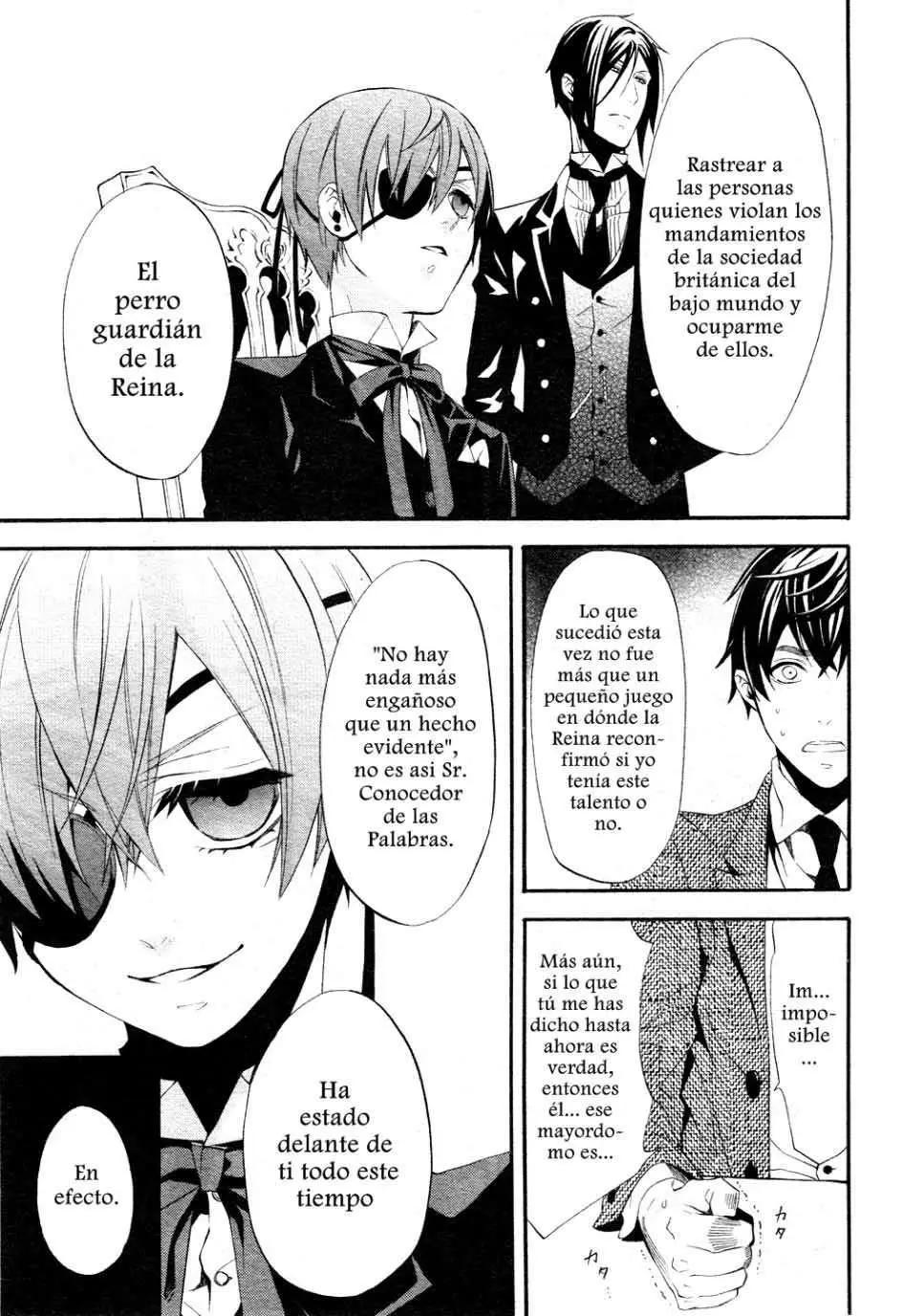 Black Butler capítulo 49, página 40