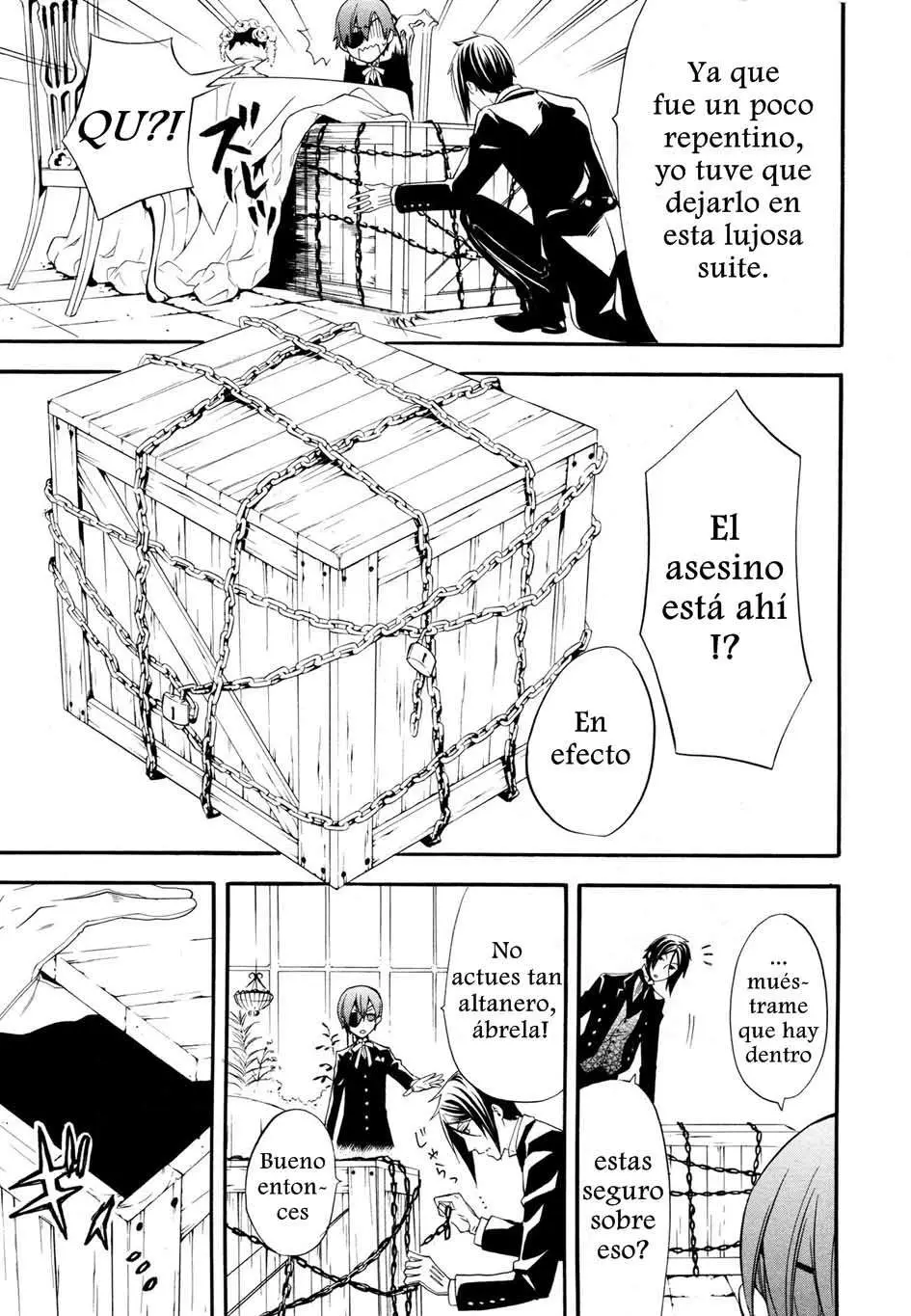 Black Butler capítulo 50, página 6