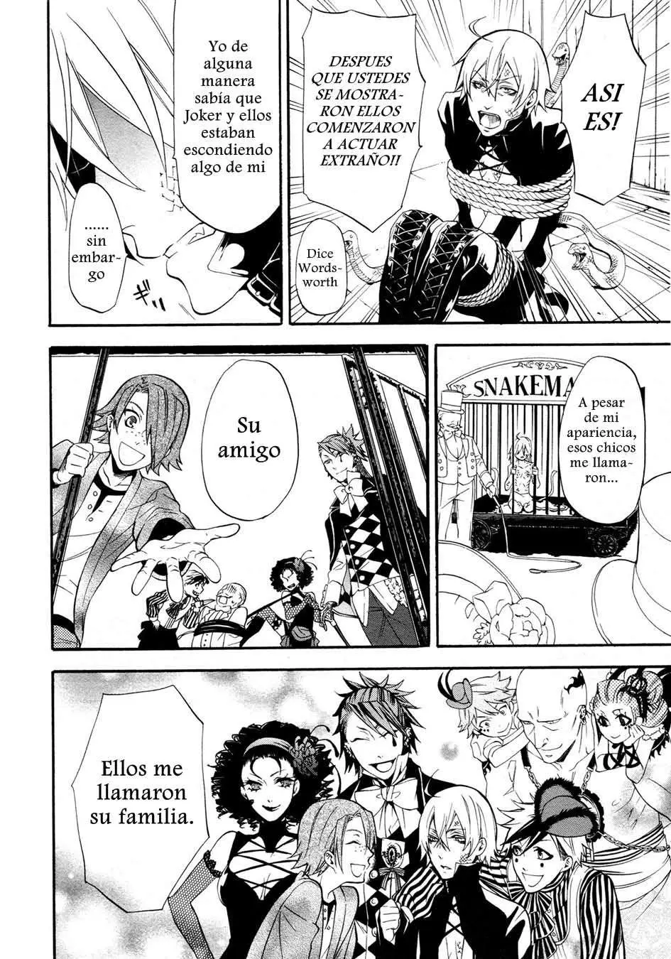 Black Butler capítulo 50, página 19