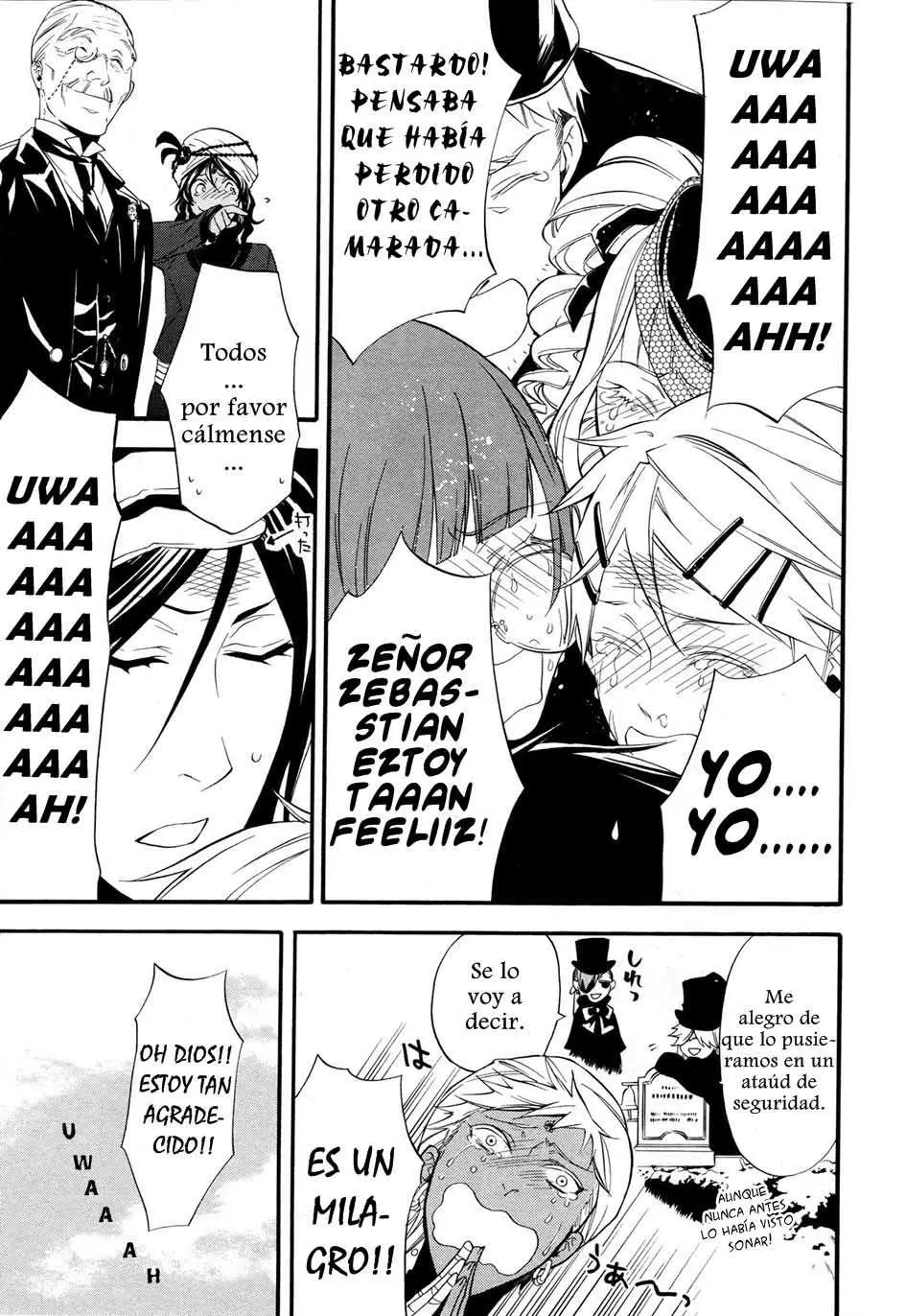 Black Butler capítulo 50, página 33