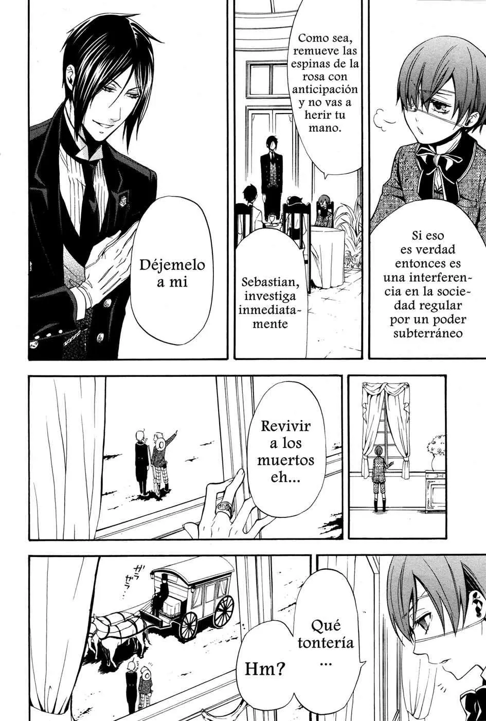 Black Butler capítulo 51, página 16