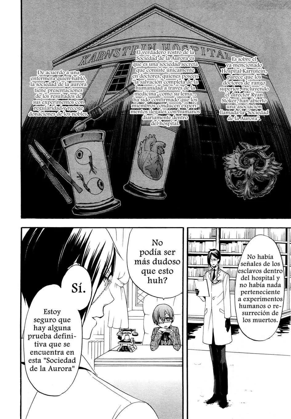 Black Butler capítulo 51, página 20