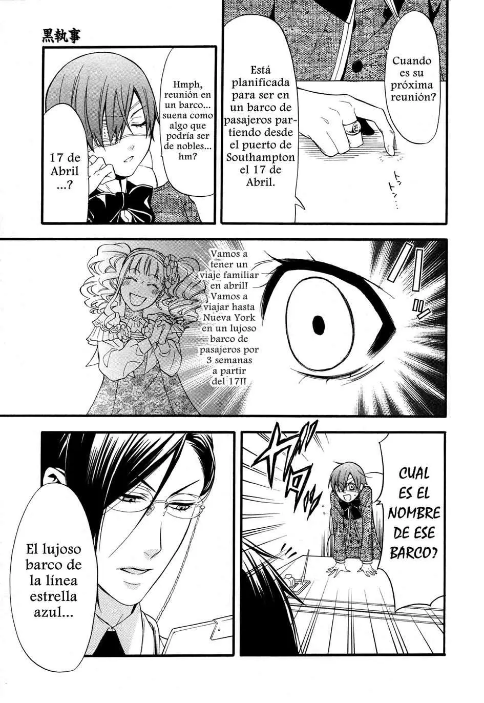 Black Butler capítulo 51, página 21