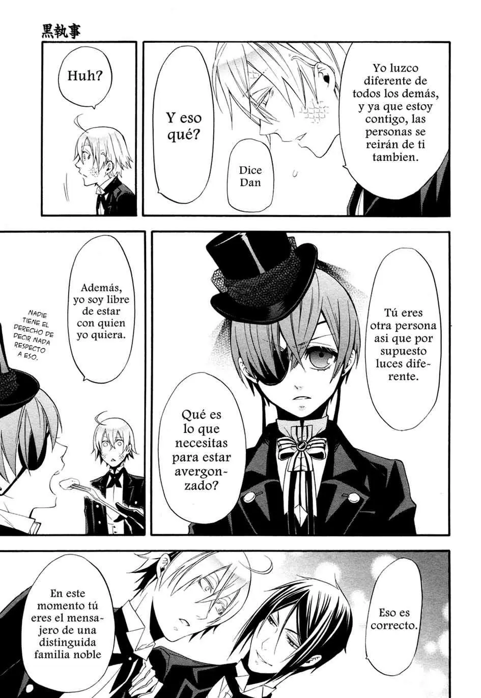 Black Butler capítulo 52, página 12