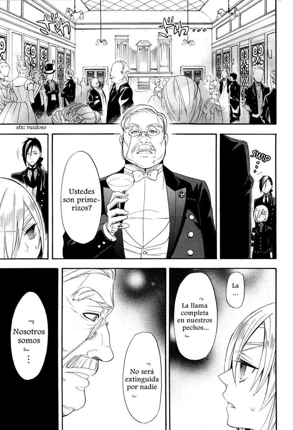 Black Butler capítulo 52, página 18