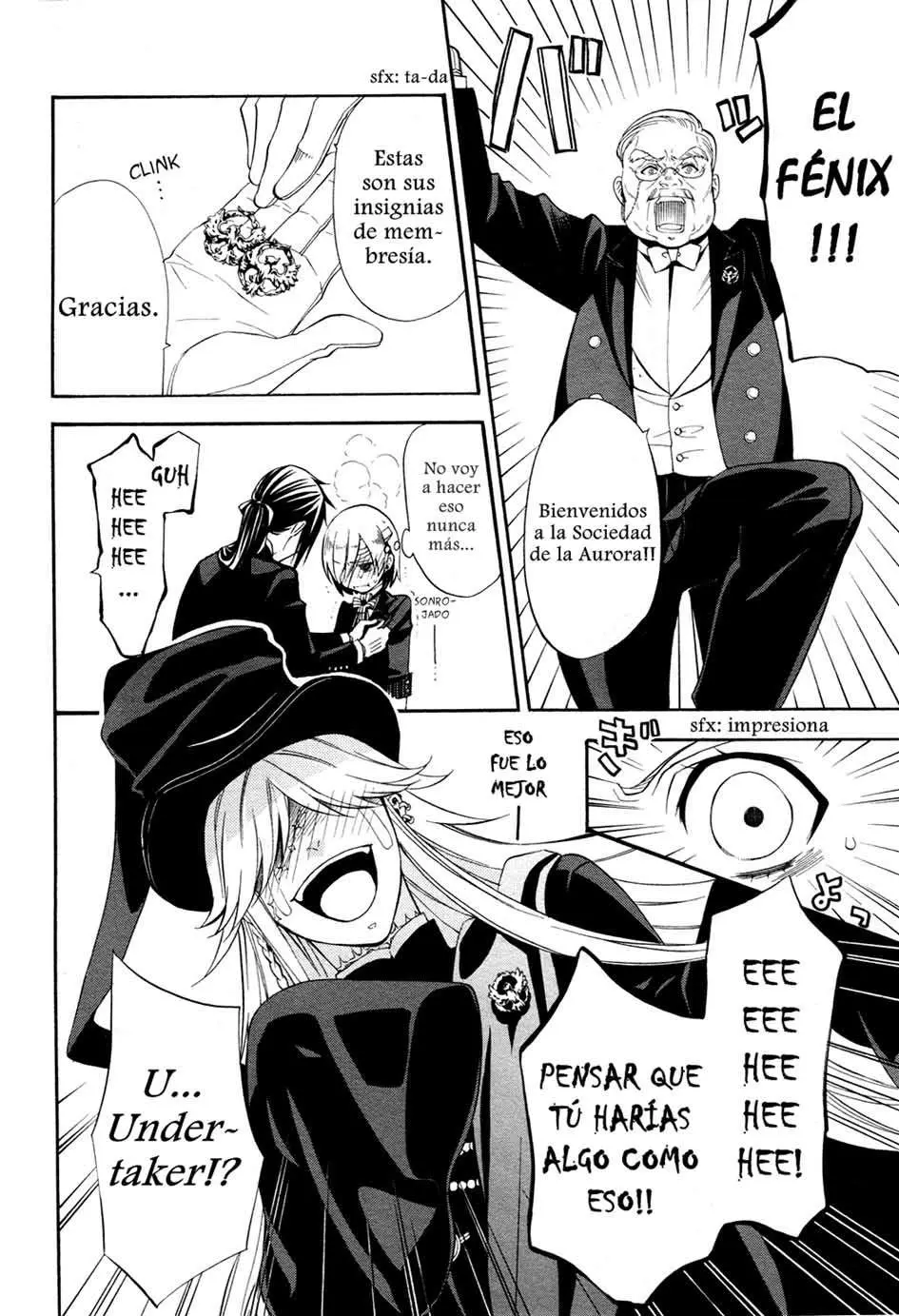 Black Butler capítulo 52, página 20