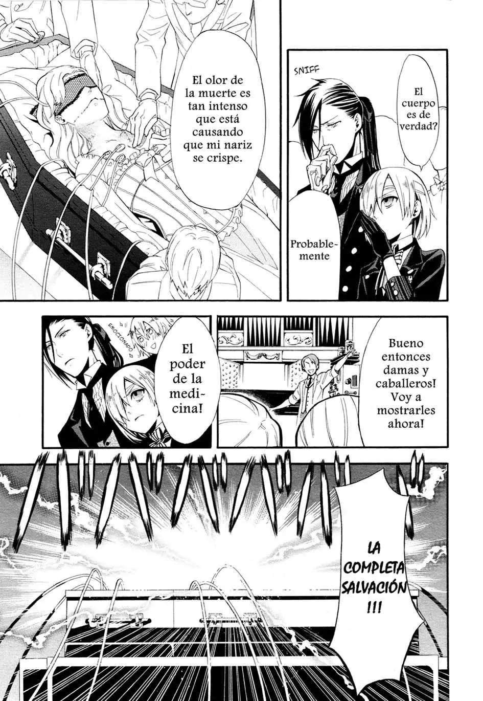 Black Butler capítulo 52, página 29