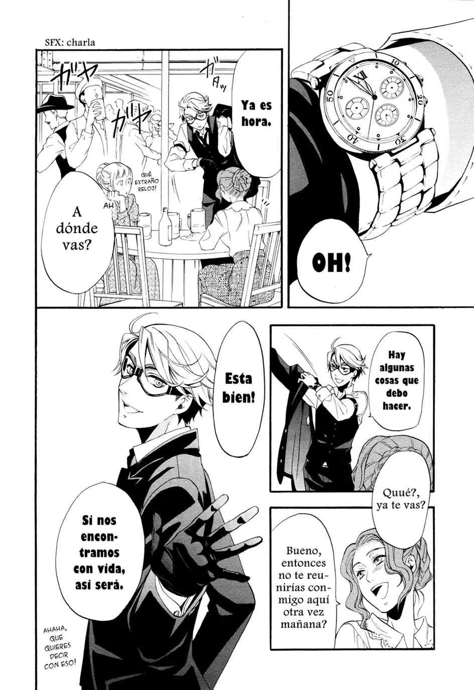 Black Butler capítulo 52, página 30