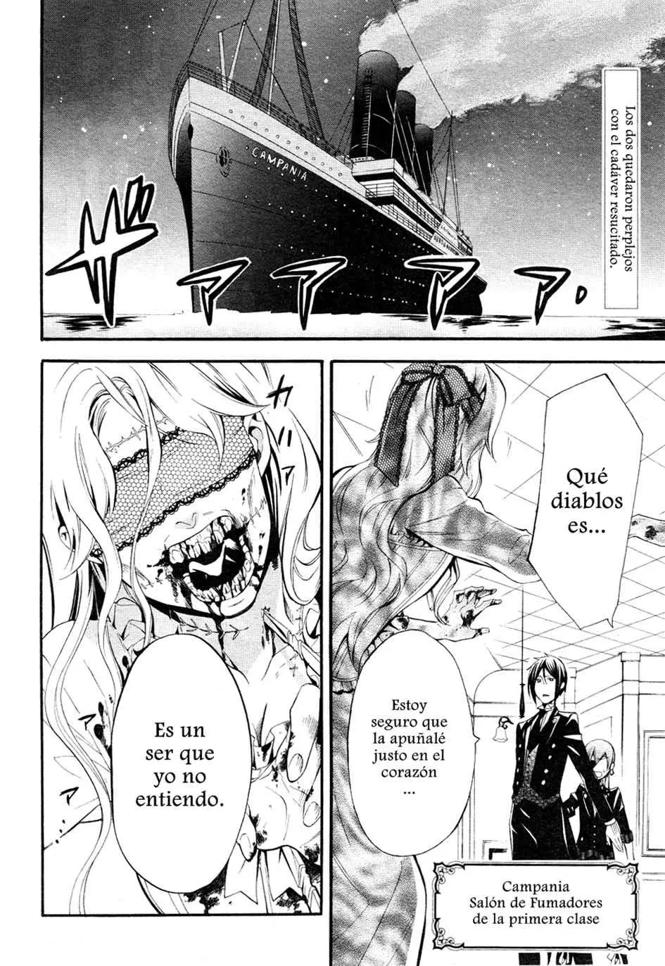 Black Butler capítulo 53, página 5