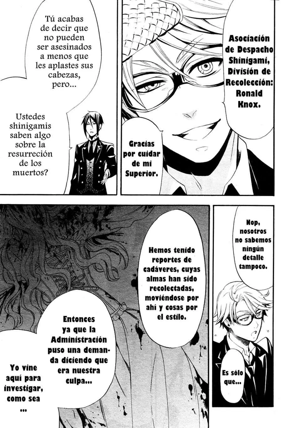 Black Butler capítulo 53, página 14