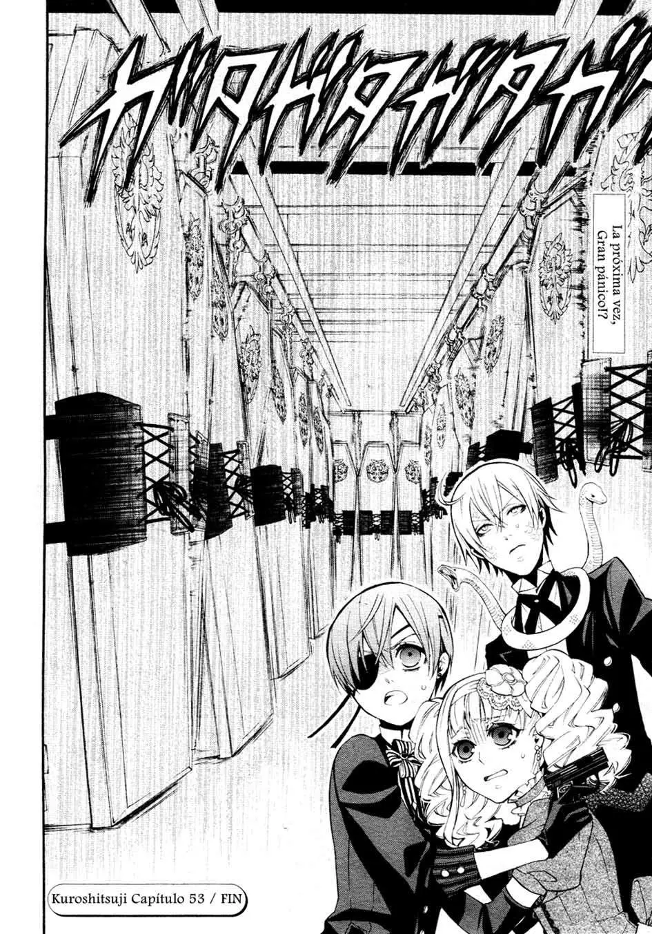 Black Butler capítulo 53, página 34