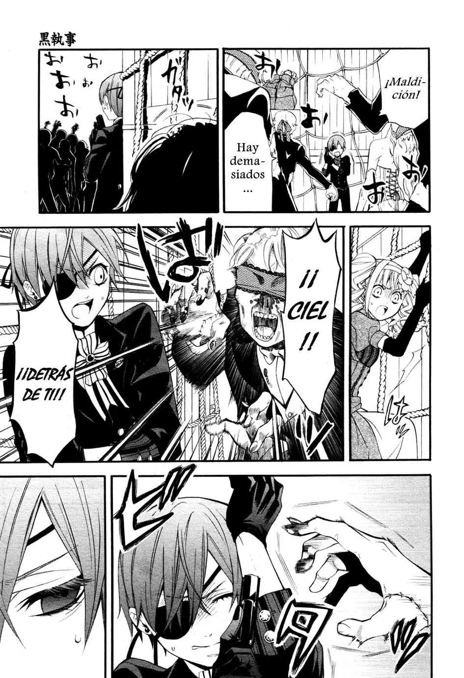 Black Butler capítulo 54, página 5